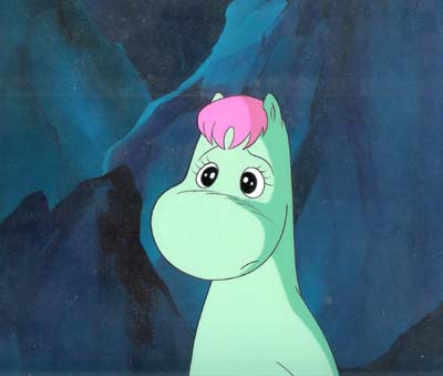 ⑪セル画 資料 アニメ「ムーミン」 【ノンノン】 東京ムービー 大塚