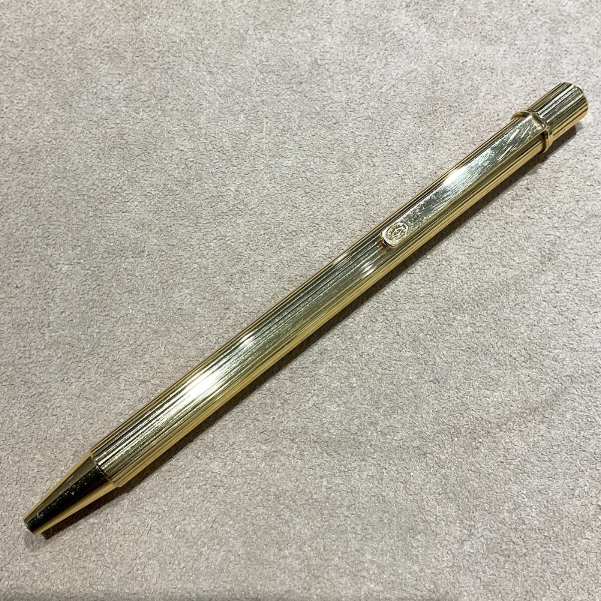 Must de Cartier ゴールドボールペン