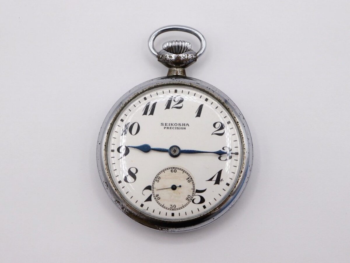 懐中時計レトロ SEIKOSHA PRECISION 23-187 懐中時計レトロ SEIKOSHA