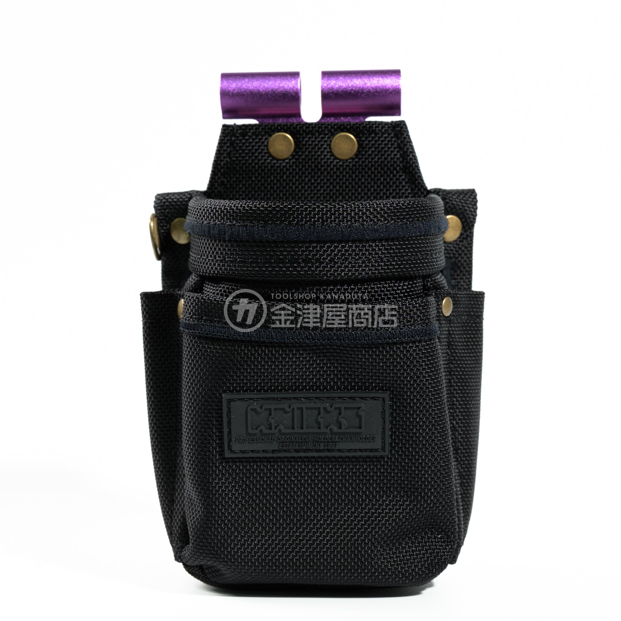 KNICKS Cordura 防彈布料鋁加固VA 配件腰包BA-202VADX（黑色標籤）官方訂製