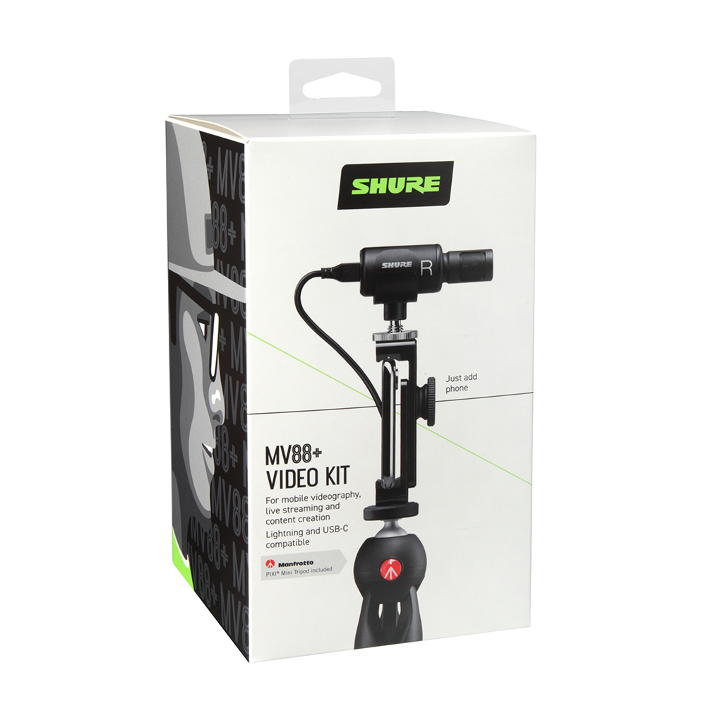 MV88+DIG-VIDKIT - Shure | 完実電気株式会社 | KANJITSU DENKI CO.,LTD