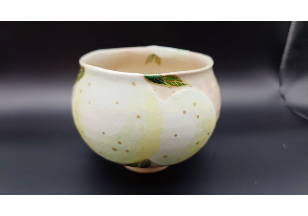 乾山写 柚子絵 茶碗 | 茶盌 | 茶道具 | 久留米で話題を呼んでいる古