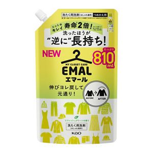 エマール リフレッシュグリーンの香り つめかえ用 810ml | 花王