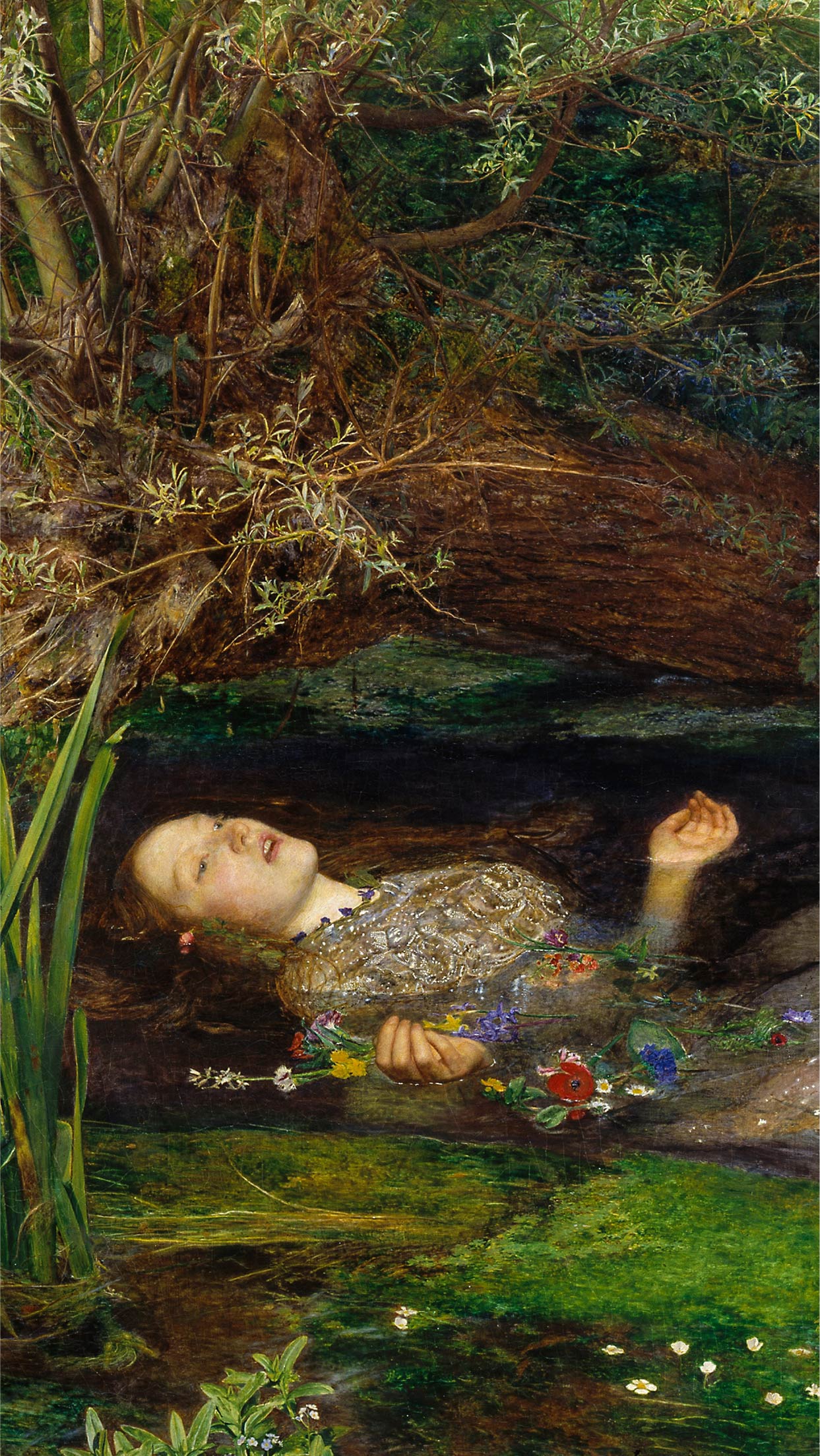 John Everett Millais 絵画 ポスター (オフィーリア) プリント