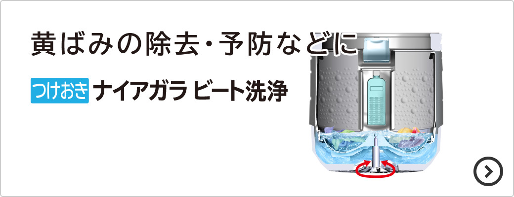 全自動洗濯機 BW-V100A・BW-V90A・BW-V80A・BW-V70A ： 洗濯機・衣類