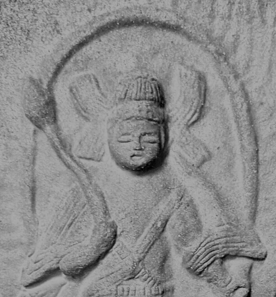 福森雅武 如意仏 陶仏 共箱 共布 白洲正子 福森雅武 如意