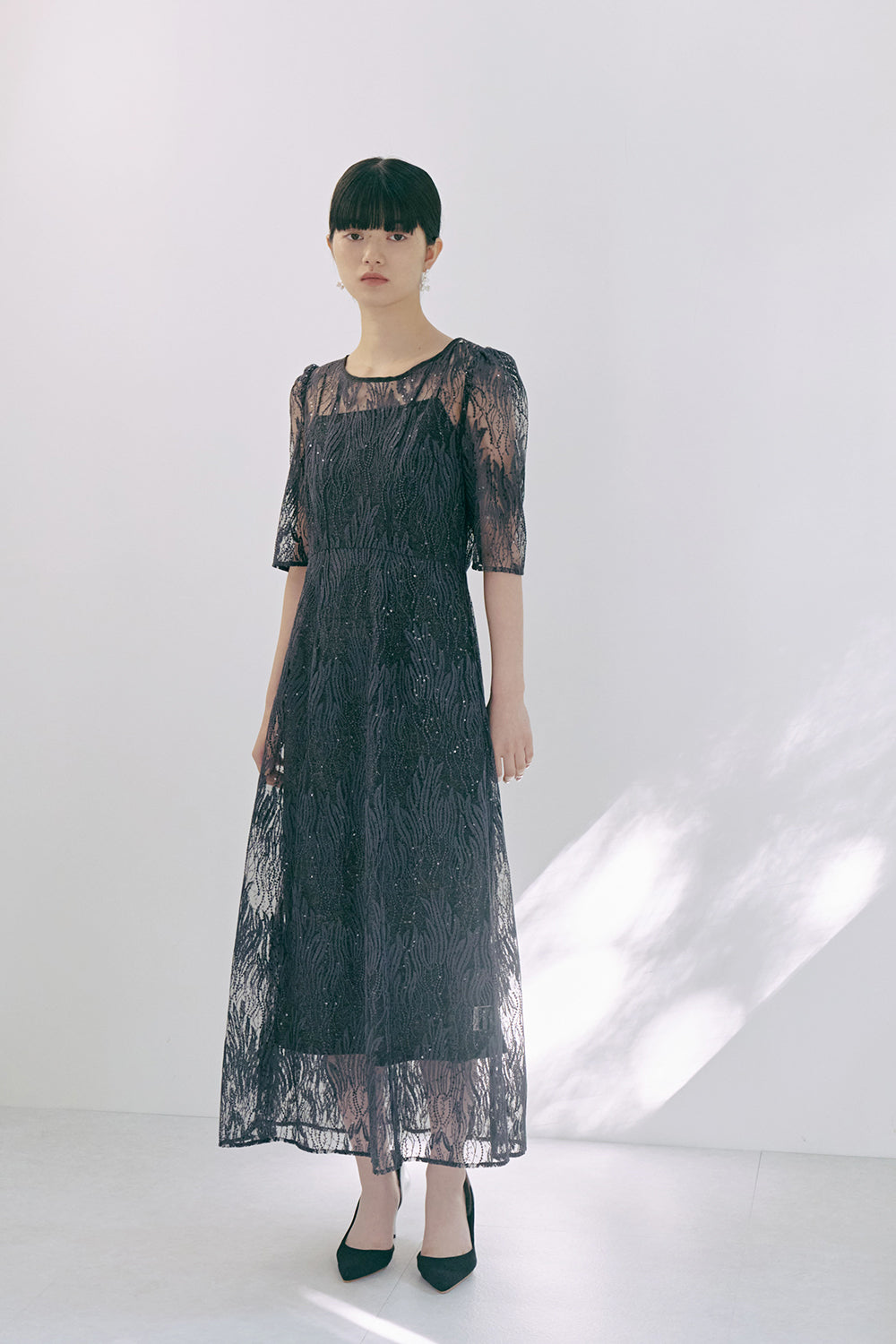 kaene公式オンラインストア スパンコールアネモネドレス / 100924 結婚