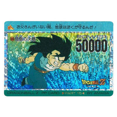 ドラゴンボール カードダス アマダ PPカード デジタルプリズム 悟飯の
