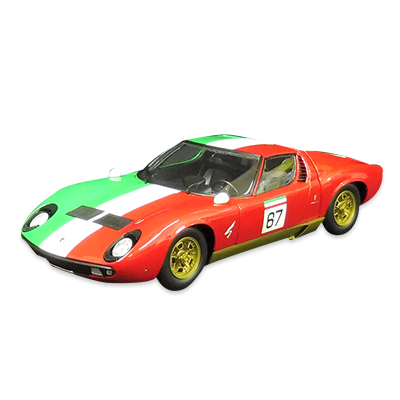 参考価格】ランボルギーニミニカー 京商 1/18 サーキットの狼