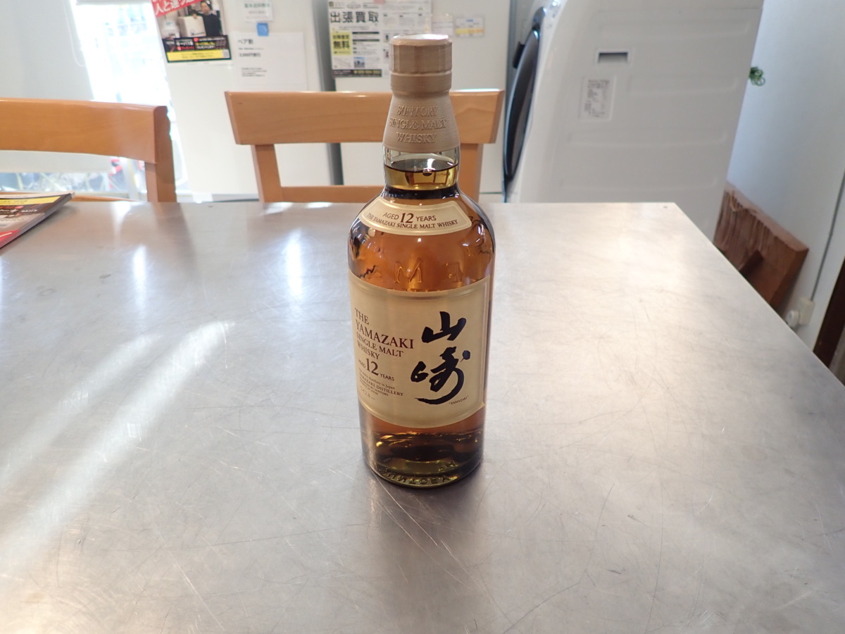 山崎12年 未開封 箱なし 新品未開封 サントリー 山崎 12年 ウィスキー 箱