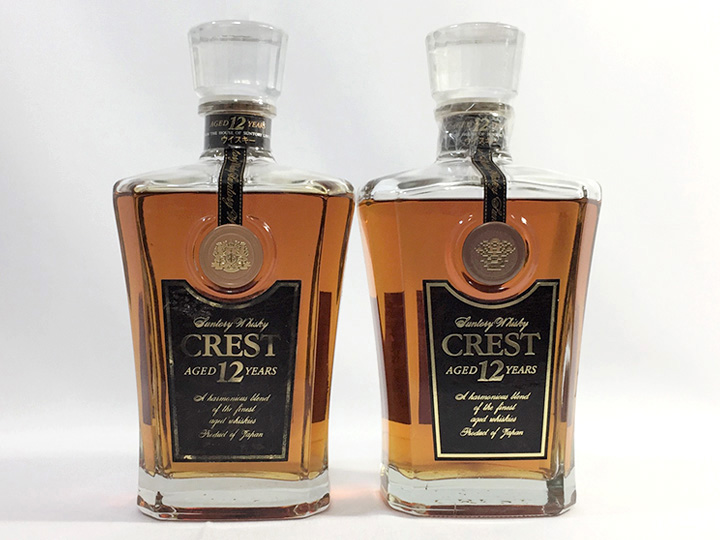 お酒 クレスト12年 買取りました – 買取goodDay