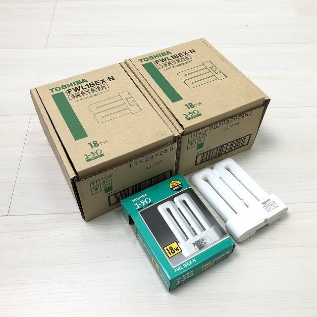 TOSHIBA FWL18EX-N コンパクト形蛍光ランプ 5個入り 未使用 楽天市場