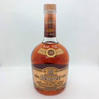 サントリーウィスキー スペシャルリザーブ10年 シェリー樽仕上げ 買取
