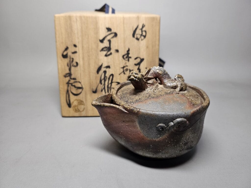 蔵出し品 備前焼 作家造 宝瓶 煎茶道具 蔵出し品 備前焼 作家造 i Yahoo!