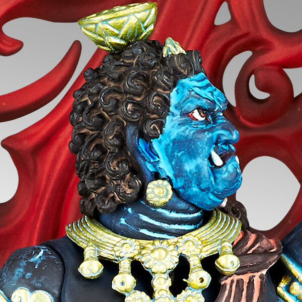 タケヤ式自在置物 不動明王＜青不動＞｜KTプロジェクト｜海洋堂