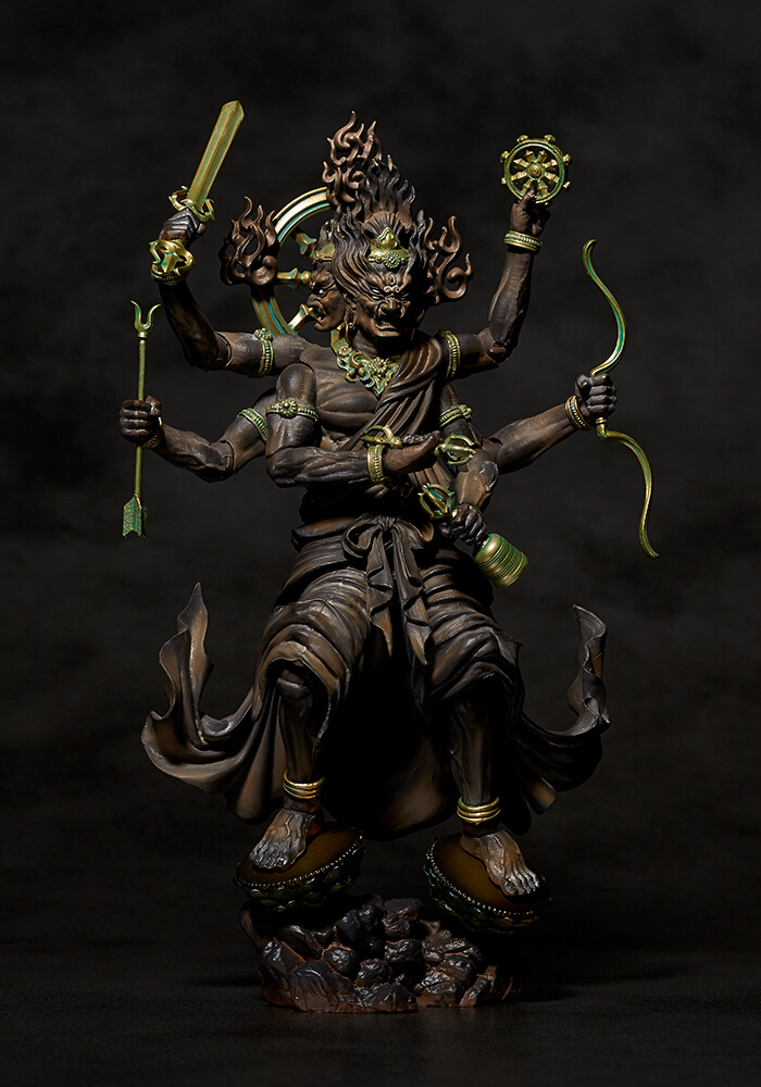 タケヤ式自在置物 KT-022 金剛夜叉明王 木調版｜KTプロジェクト｜海洋堂