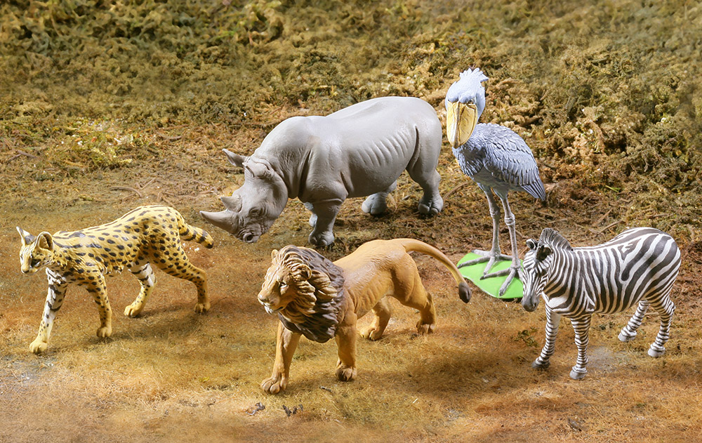 カプセルQミュージアム WILD RUSH 真・世界動物誌Ⅰ～アフリカサバンナ