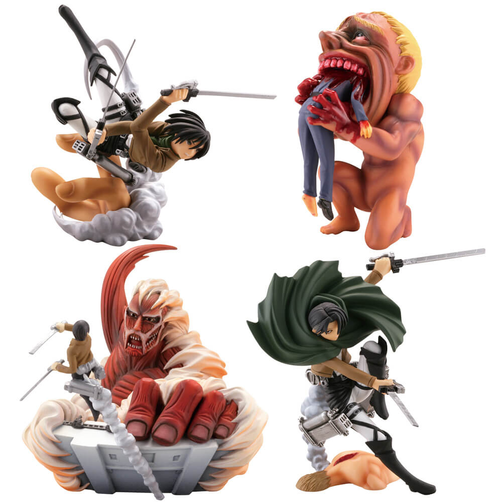 新品 未開封】 figma 進撃の巨人 フィギュア 4体セット