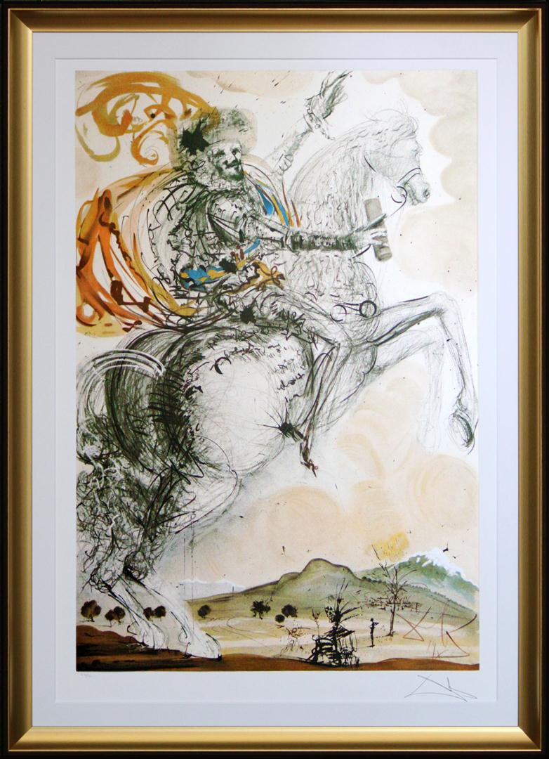 ダリ 「ドンキホーテ」の購入なら送料無料の絵を低価格で！【絵画販売