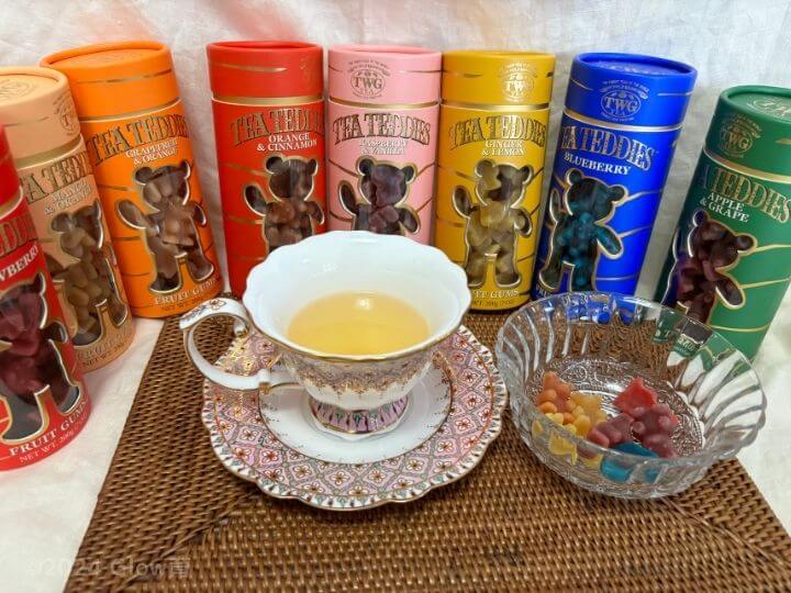 TWG シンガポール限定 ミニテディベア グミ ティー セット