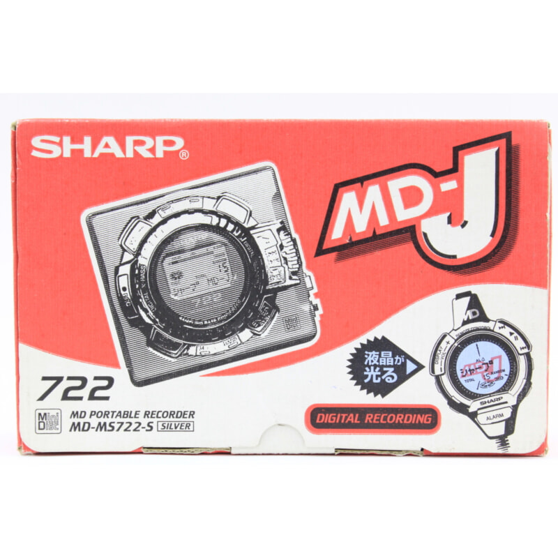SHARP シャープ MD-J MD-MS722-S MDプレイヤー/レコーダーの買取実績
