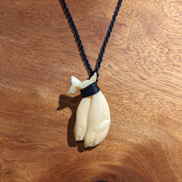 鯨歯 マッコウクジラ 牙玉 ルース 丸型2個・太鼓型1個 クジラ