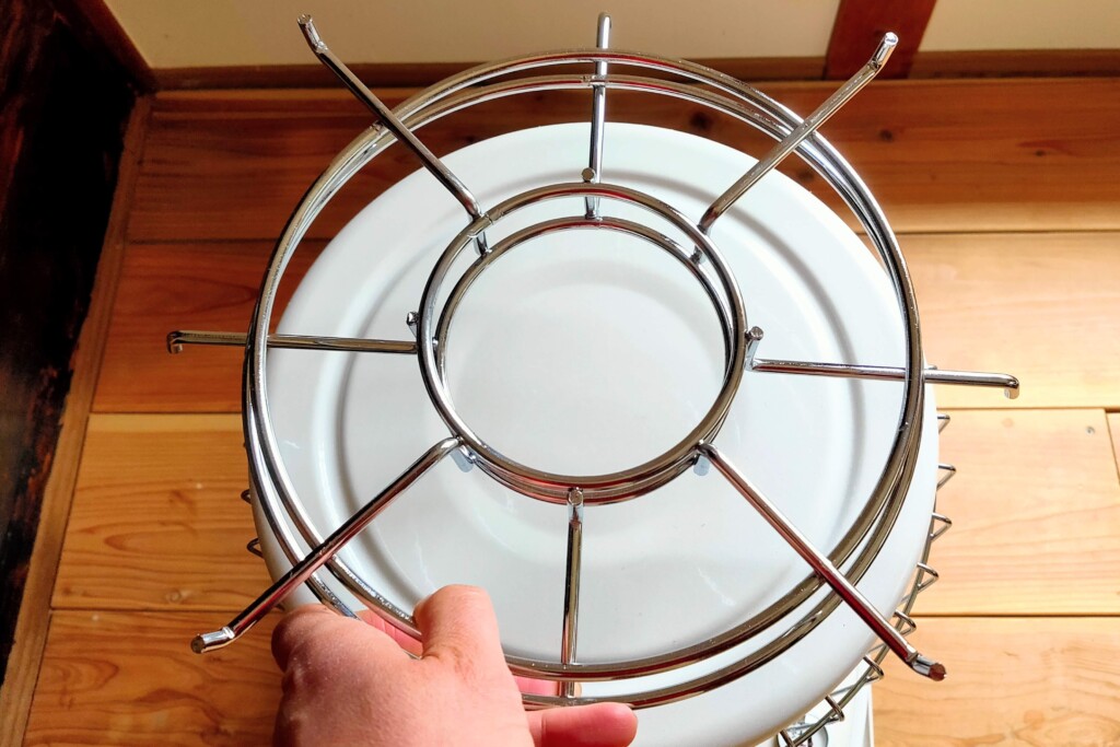 発見！ほぼ完璧なフィット感「五徳」コロナ石油ストーブ SL-6623(W