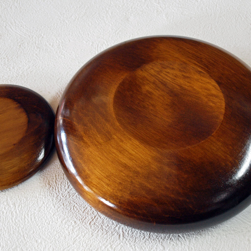 菓子器・木製・山中漆塗り・南天ベリーセット・茶托5枚set – かく丸