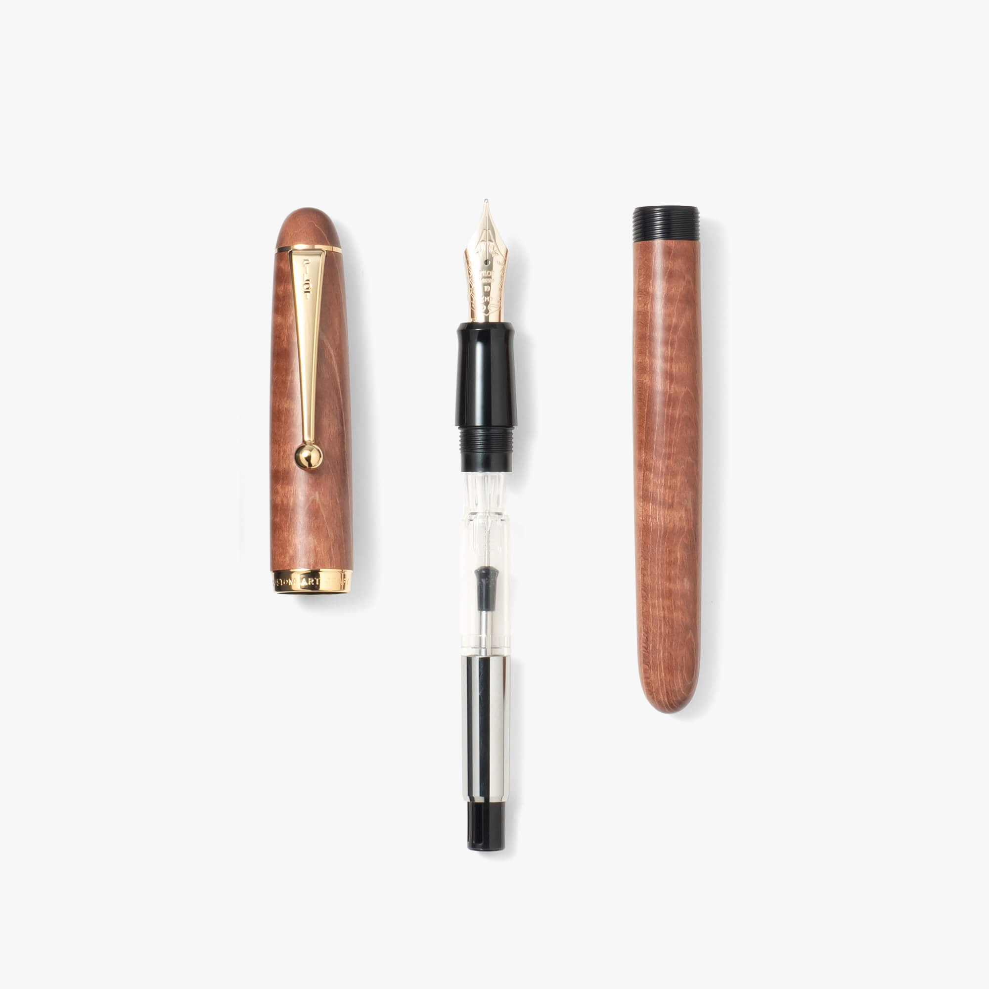 あ*き様 パイロット 万年筆 カスタムカエデ M 万年筆 カスタム カエデ