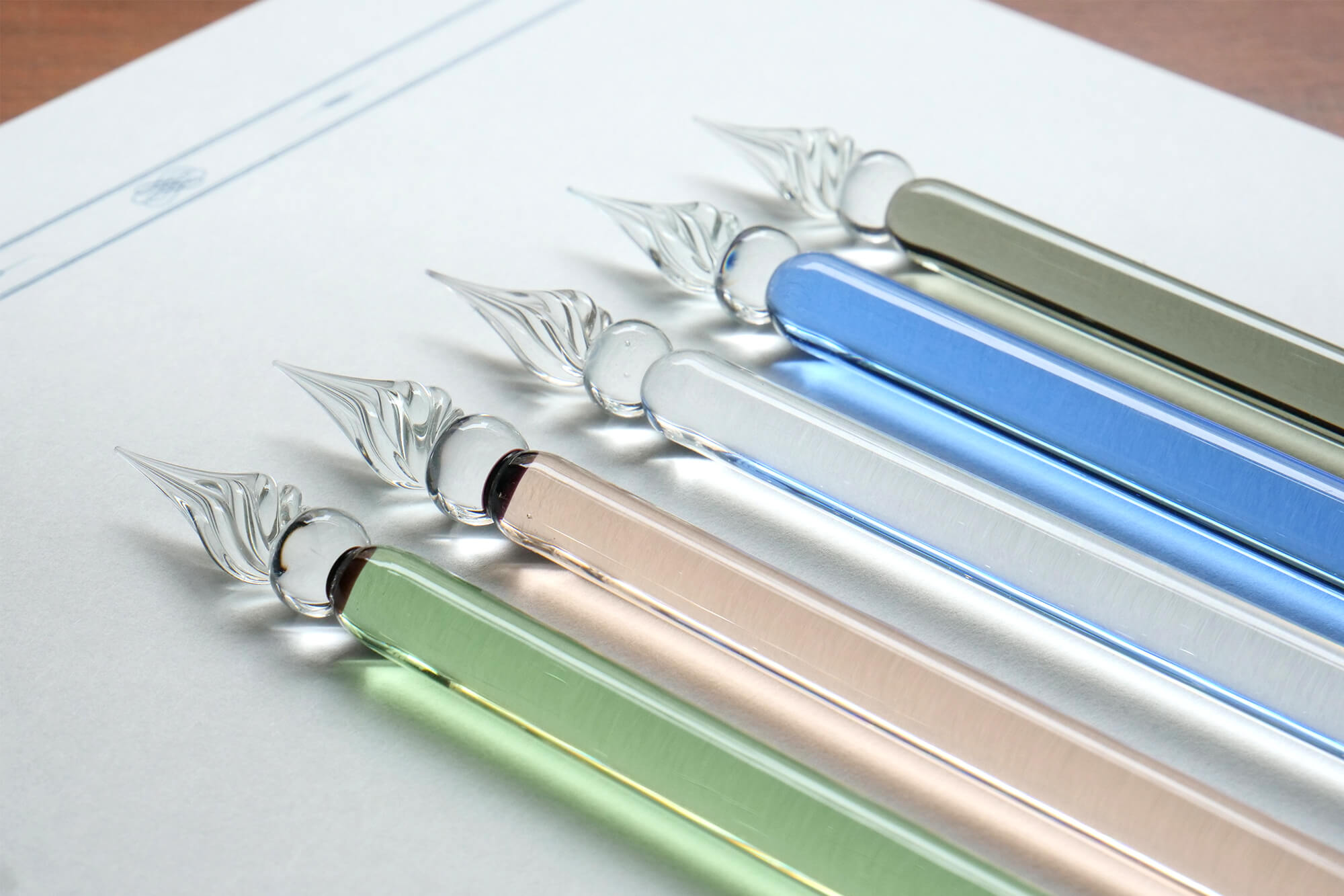 ラウシャガラスペン - Blue – Kakimori