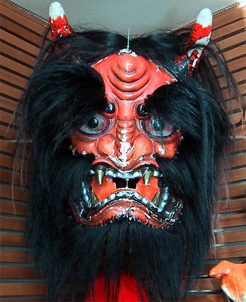 鬼面3面セット南部鉄器 オリジナル○神事・厄除け16×12cm○入手困難