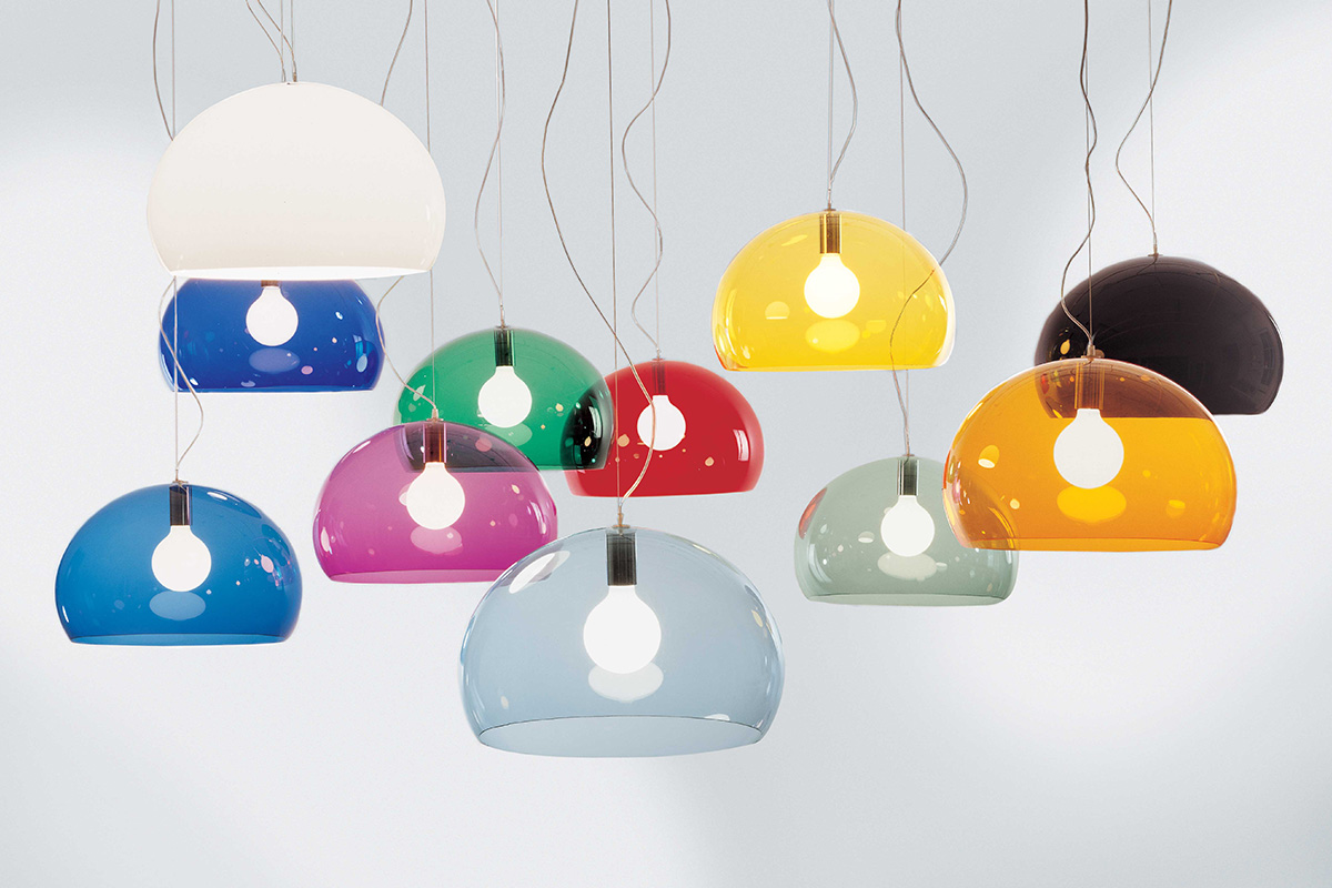 カルテル フライ スカイブルー 電球付 カルテルフライFLY 照明ブルー