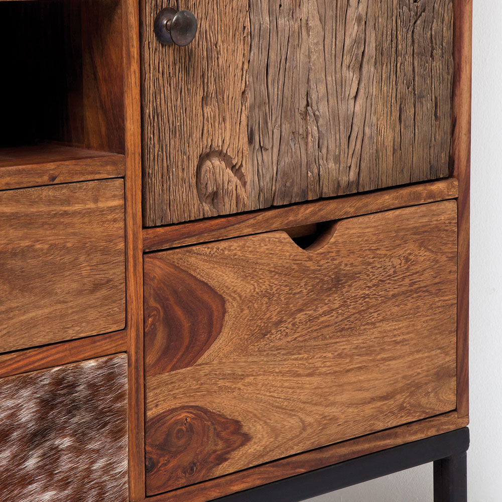 廃番】ロデオ（3Doors 8Drw） キャビネット - リビングボード