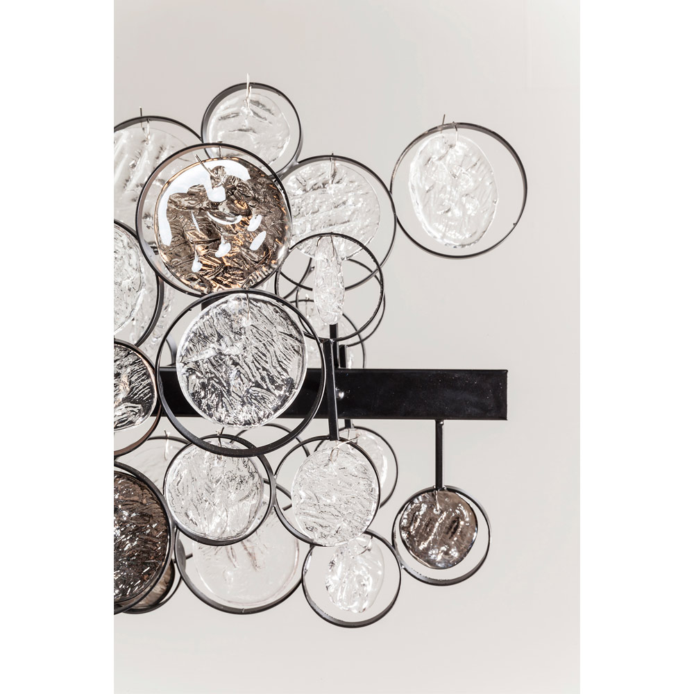 廃番】KARE / カレ｜ペンダントライト｜トライアングルホワイト 40cm