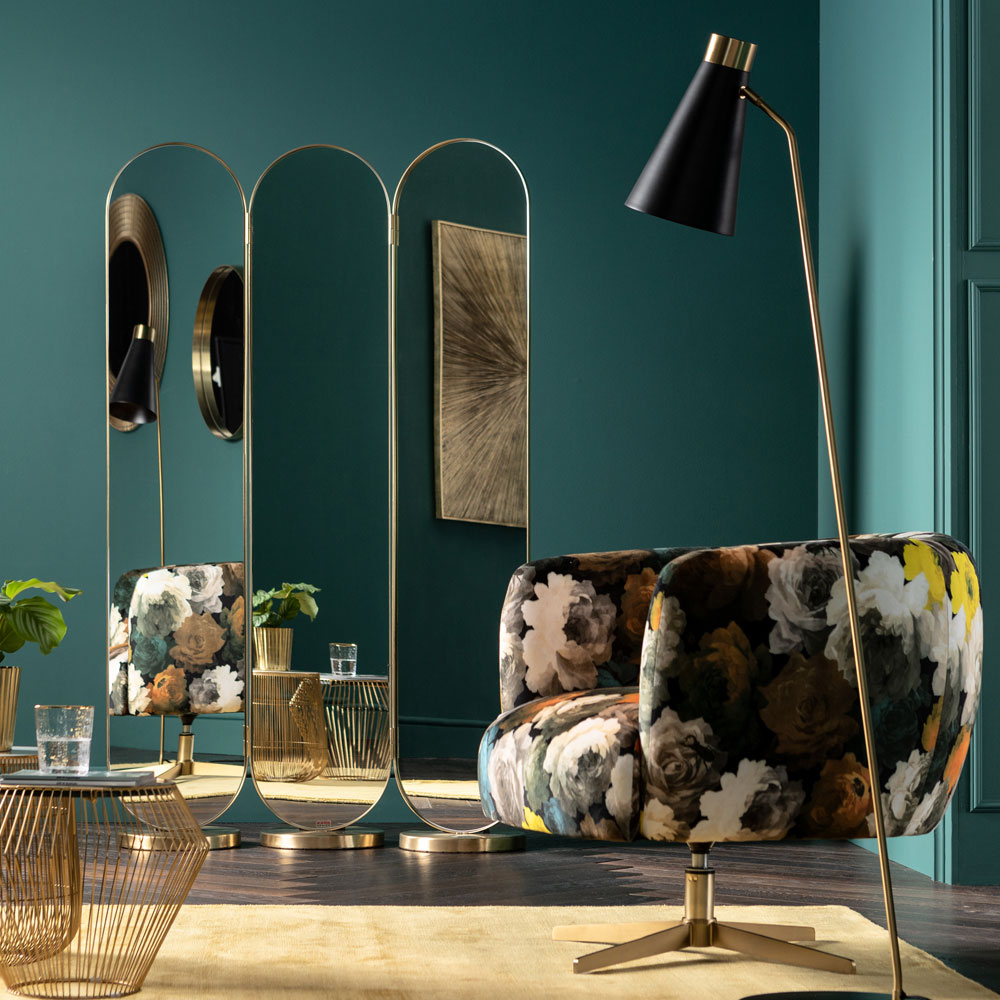 カーブ ルームディバイダー - パーテーション・間仕切りの通販