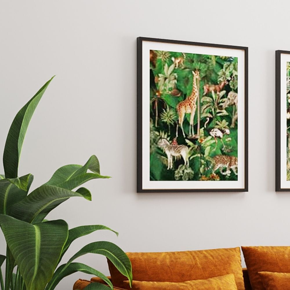 KARE Design Framed Picture Book Club/規4 ブッククラブ105x85cm