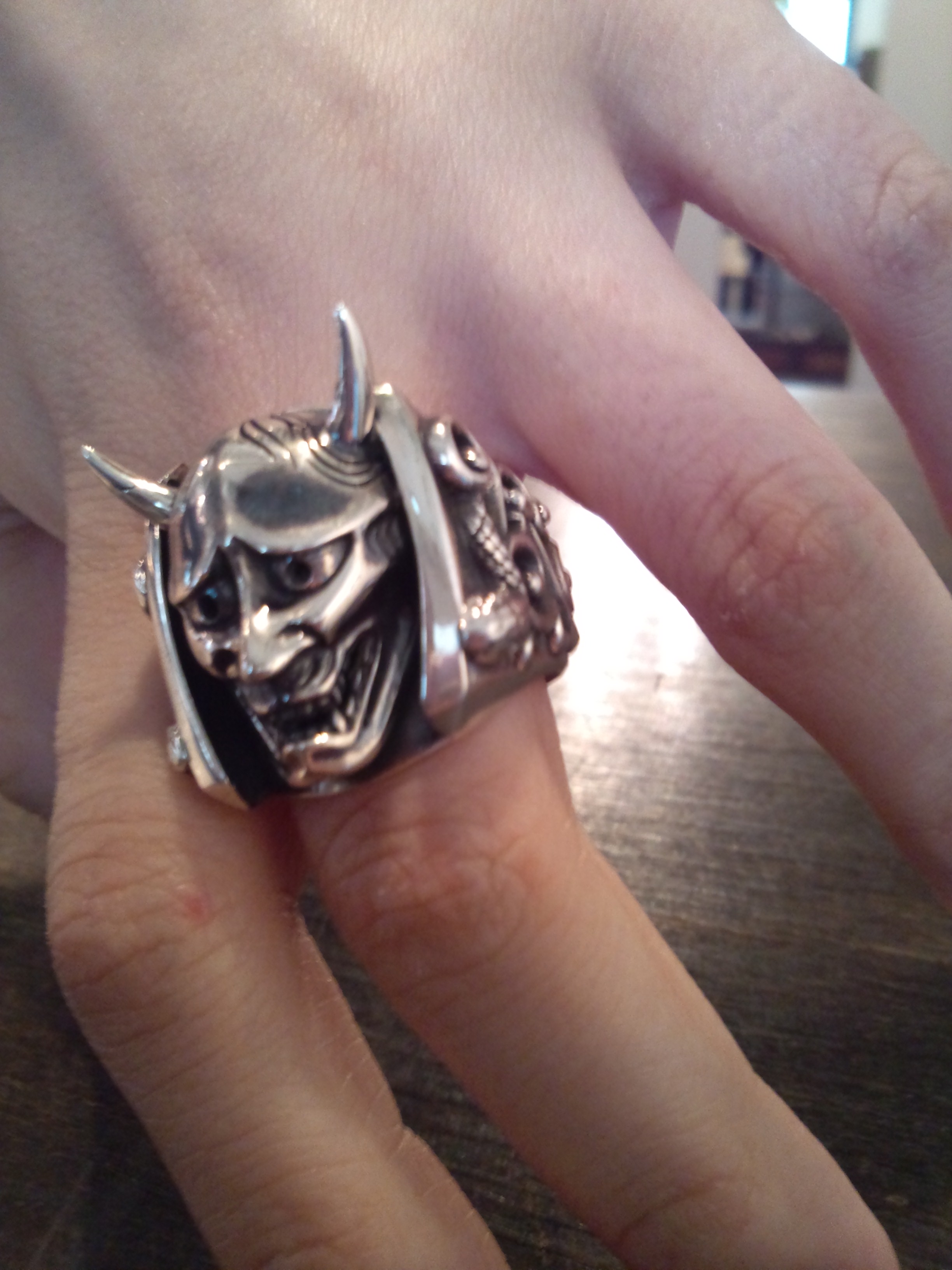 かすう工房 獅子リング おおよそ25号 かすう工房 獅子リング おおよそ25号