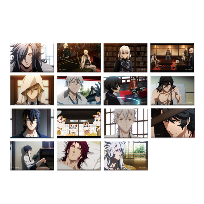 活撃 刀剣乱舞 山姥切 ufotable 缶バッジ 29個セット スクエア缶バッジ
