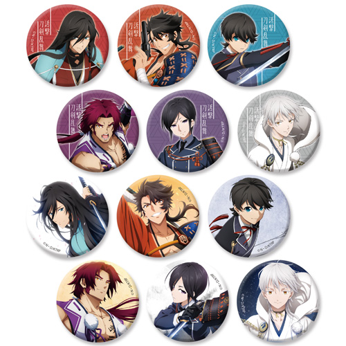 活撃 刀剣乱舞 山姥切 ufotable 缶バッジ 29個セット スクエア缶バッジ