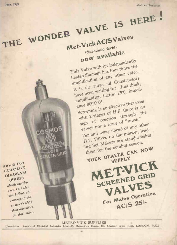 真空管[ショートパス構造真空管]物語