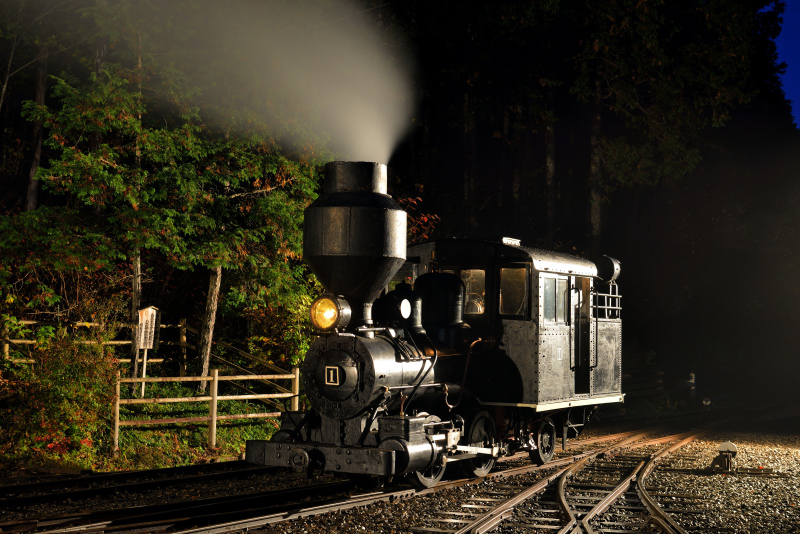 木曽 赤沢森林鉄道の蒸気機関車