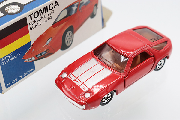 輸出仕様 トミカ ポルシェ928 ミニカーショップ ケンボックス トミカ