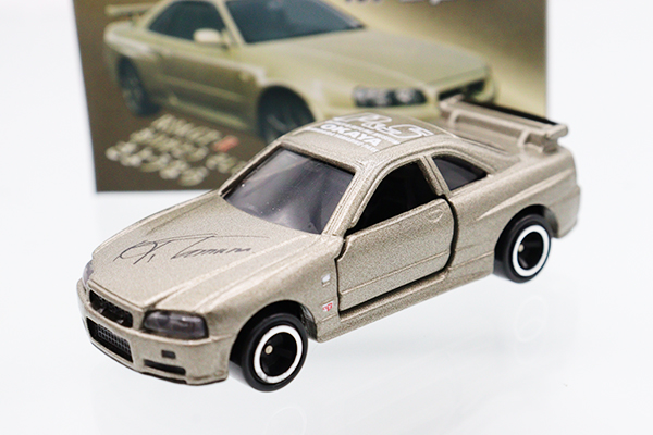 エアクール 特注 トミカ 日産 スカイライン gt-r ミニカー r34 トミカ