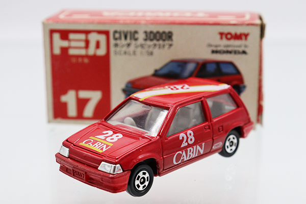 ミニカーショップ ケンボックス トミカ 赤箱(日本製)☆17☆ホンダ