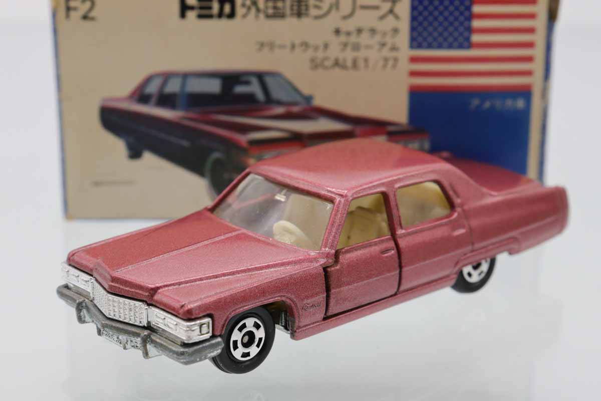 日本製 トミカ キャデラック ポリスカー 2台セット 日本製 トミカ