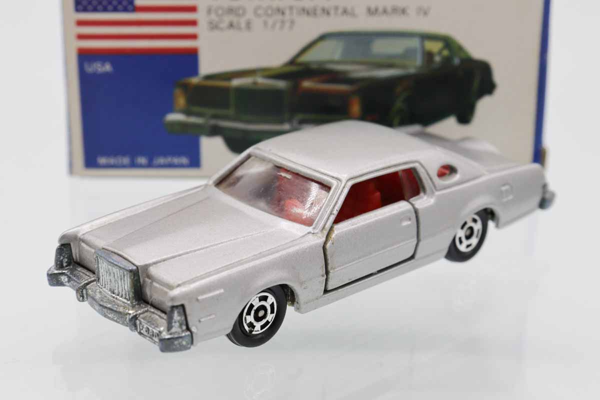 トミカ F4-1-1 フォード コンチネンタル マークⅣ日本製 青箱1E