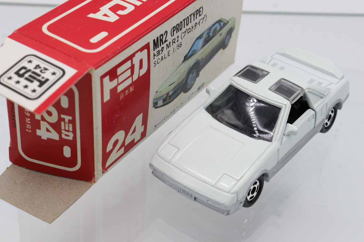 く*〜様 赤箱トミカ24 トヨタ MR2 プロトタイプ 日本製 5台セット く
