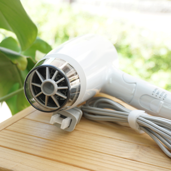 電磁波低減ヘアケアドライヤーZD-750W(ホワイト)【ゼンケン】【直送