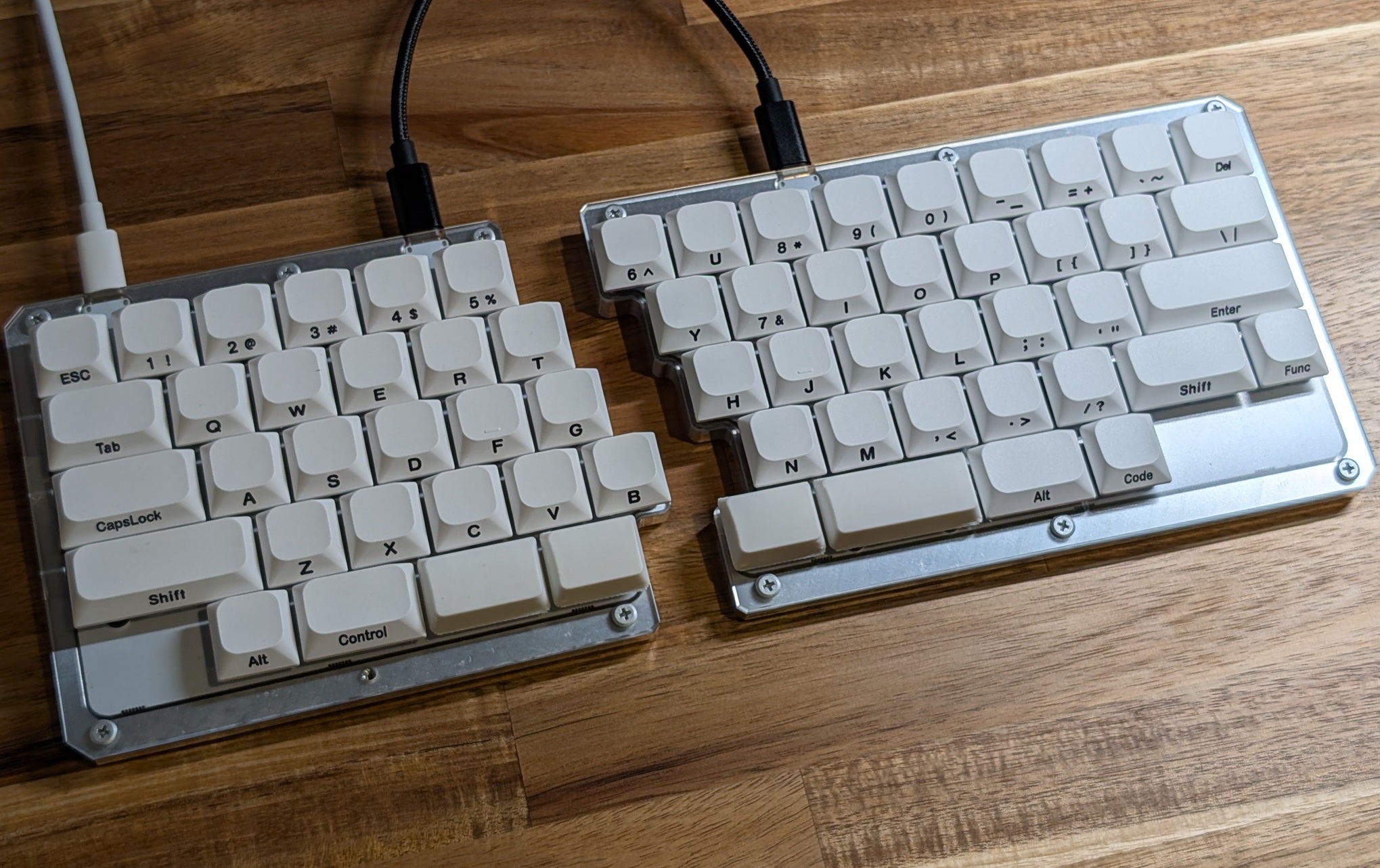 roBa】ロープロファイル、自作キーボード