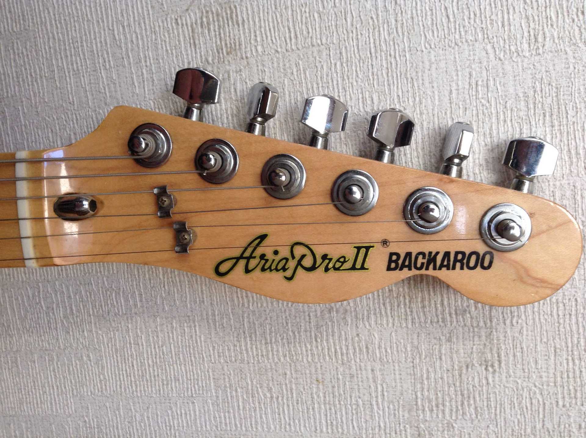 aria proⅱ シンライン TE-500N BACKAROO マツモク製 希少 Aria Pro II